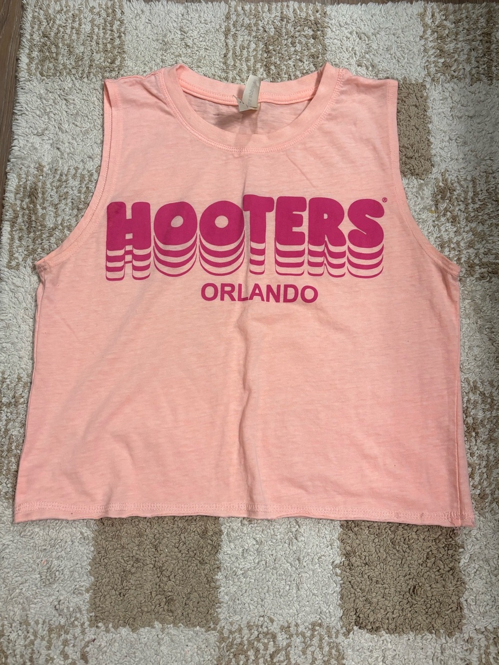 Vintage Hooters Cropped Top